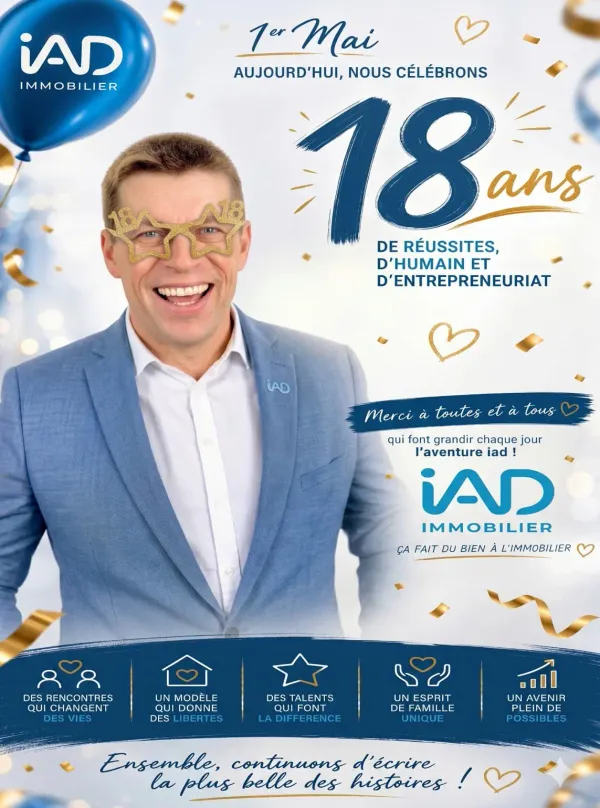 Aujourd'hui, mon réseau, iad, célèbre sa majorité !